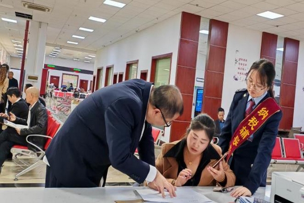 圖片1聚焦“高效辦成一件事” 貴陽修文稅務服務上“新”更上心