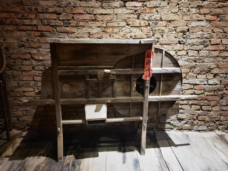 館內存放的風簸。（習水融媒供圖）