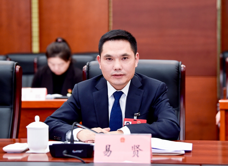 易賢參加2025貴州兩會。受訪者供圖