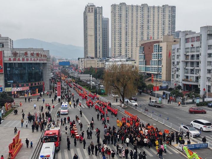 活動現場。