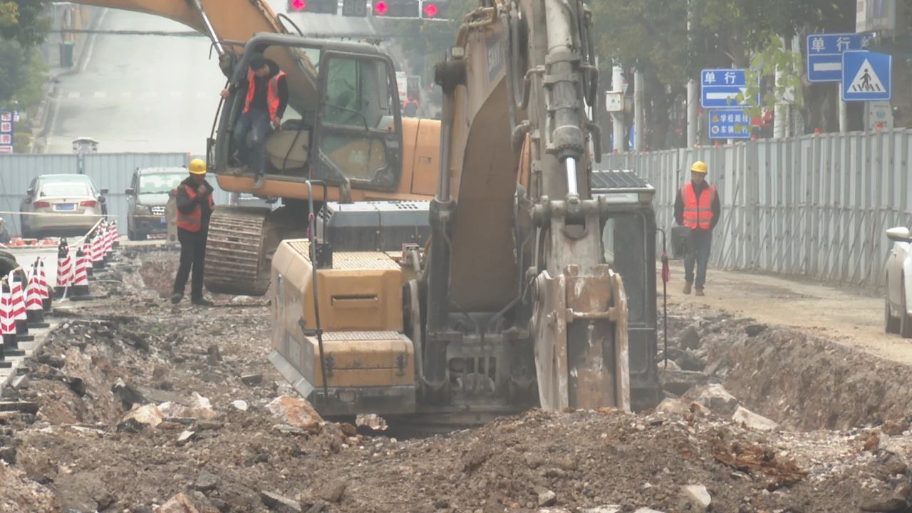 圖為施工現場。