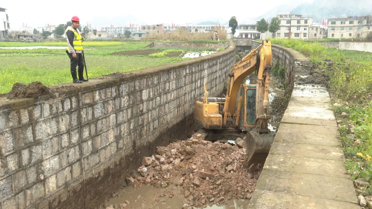 圖為施工現場。