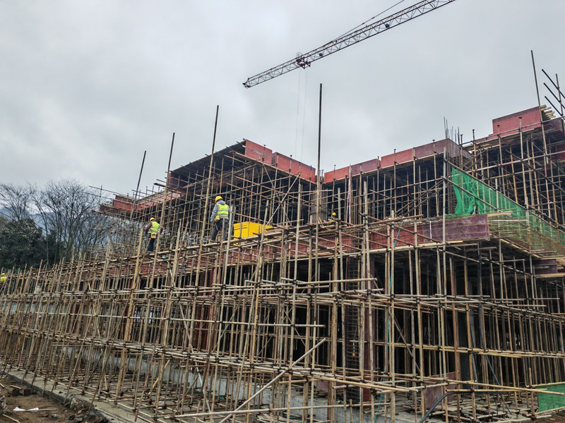 金沙·長安里商業綜合體項目建設現場。