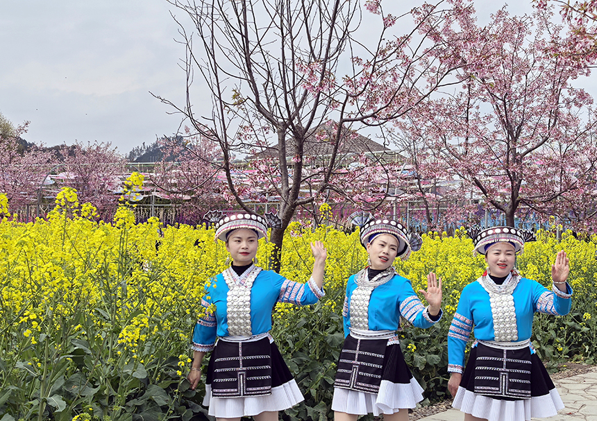 金海雪山景區。林曉攝