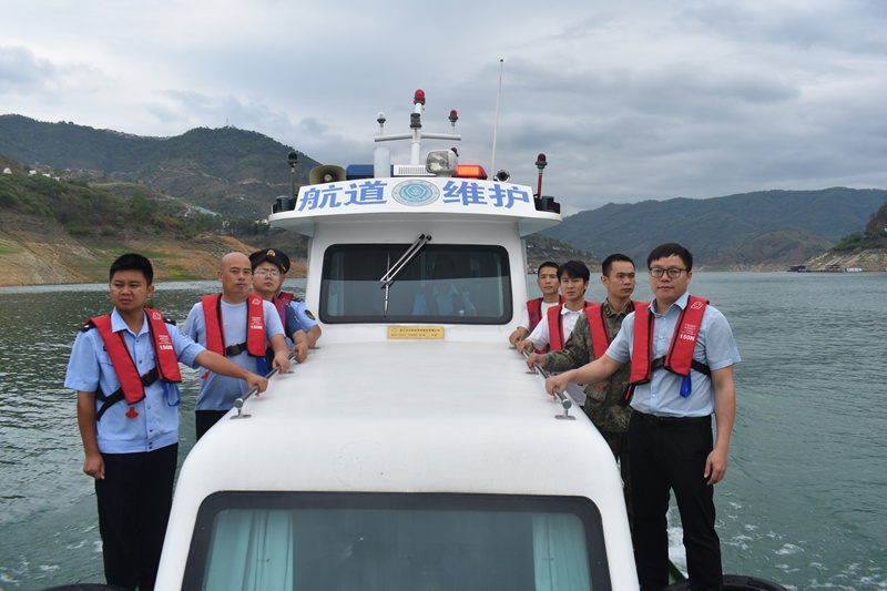 圖為聯合巡航巡查執法行動。