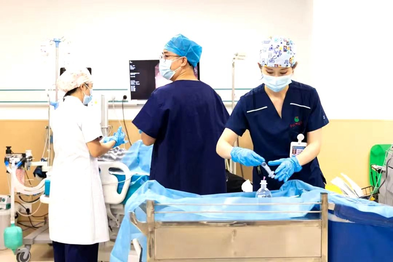 手術現場。畢節市中醫醫院供圖