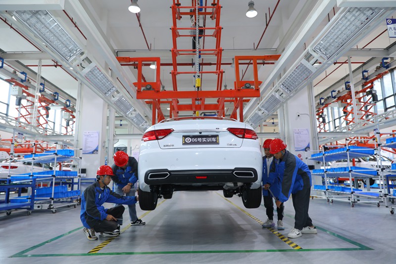 學生實訓。