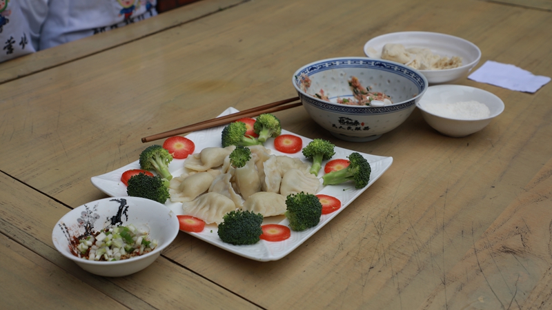 同學們的創意餃子