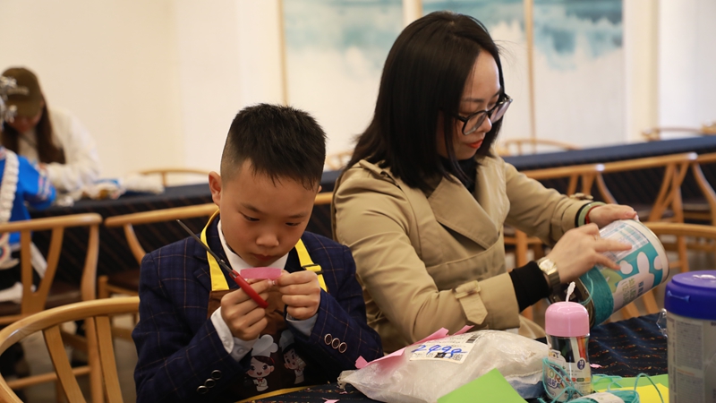 “小巧手大變身”創意項目現場。