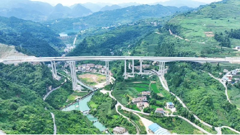 金仁桐高速公路沿線。