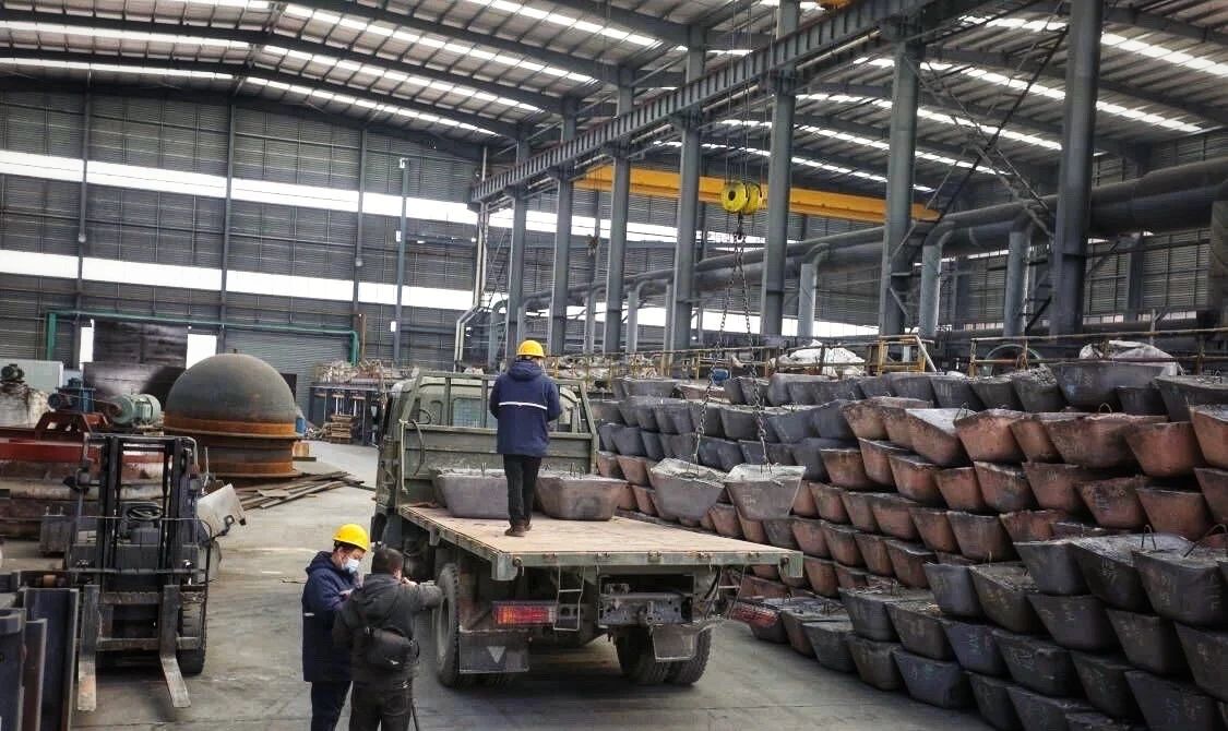 麒臻實業車間一角。