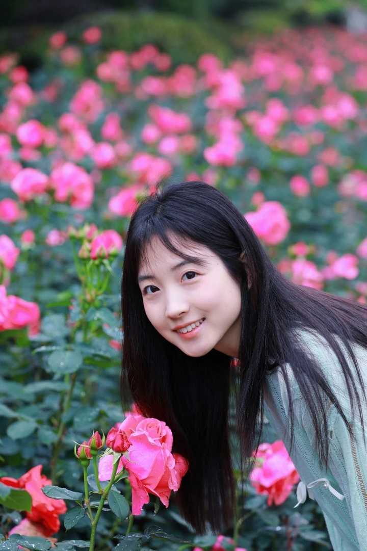 8月季花爭奇斗艷。