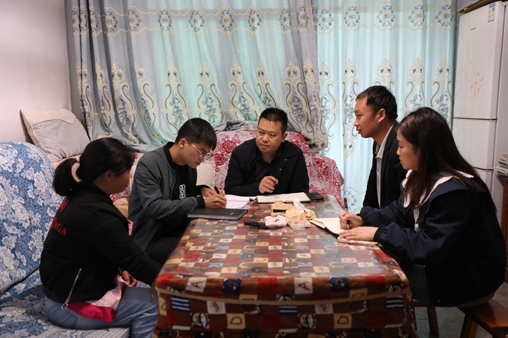 石阡縣推動學習教育現場。