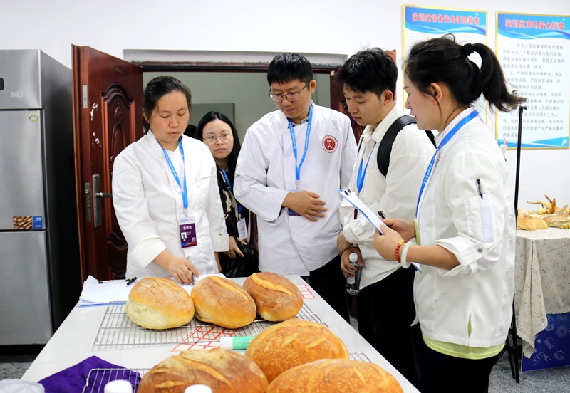 烘焙賽項現場。王星攝