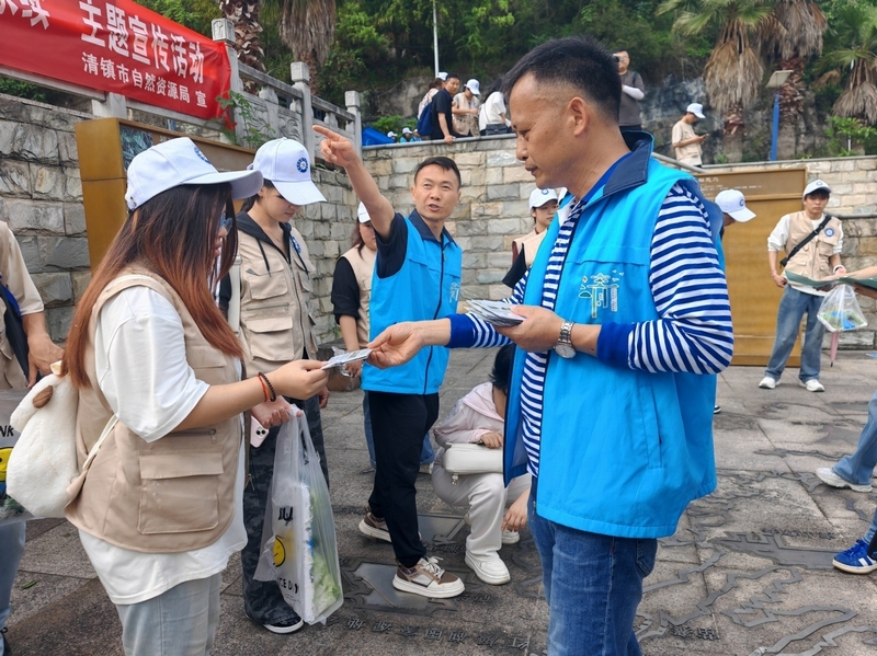 活動現場。