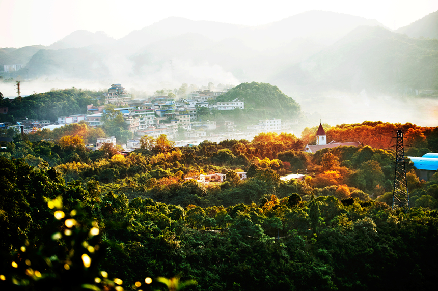 阿哈湖國家濕地公園。石南嶺攝