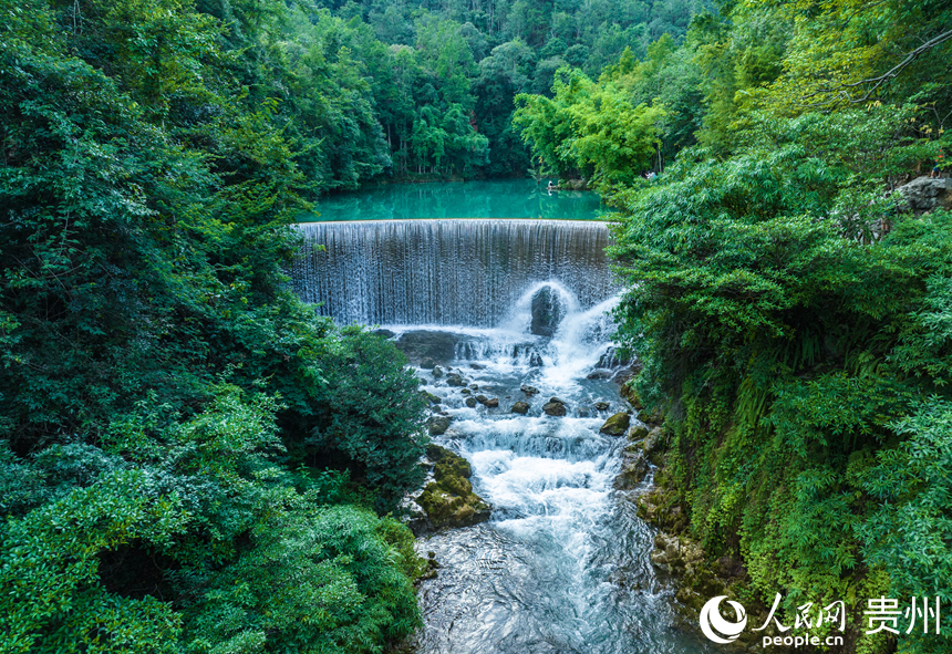 臥龍潭一隅。人民網 陽茜攝