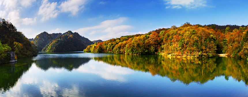 國家級自然保護區——寬闊水。貴州省林業局供圖