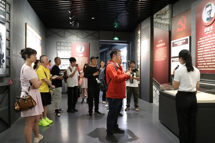 活動現場。