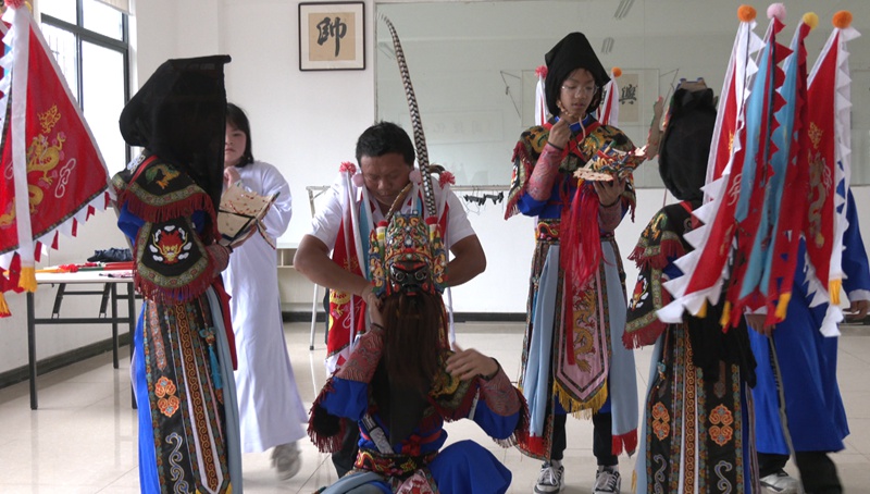 地戲文化進校園。