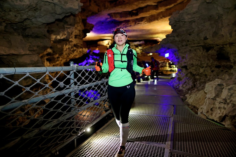 圖為2025年探秘貴州·翡翠綏陽雙河洞山地穿越挑戰賽。綏陽縣融媒體中心供圖