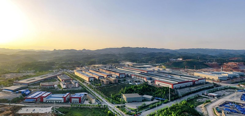 大龍經開區航拍。張露攝