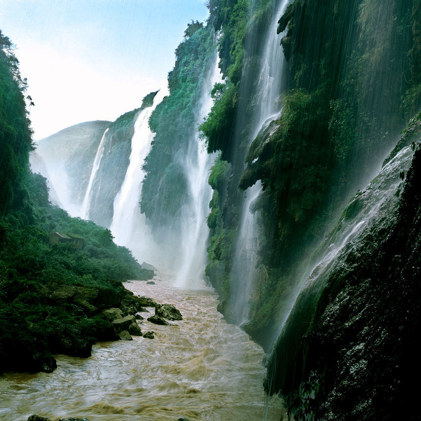 馬嶺河大峽谷。李貴云攝