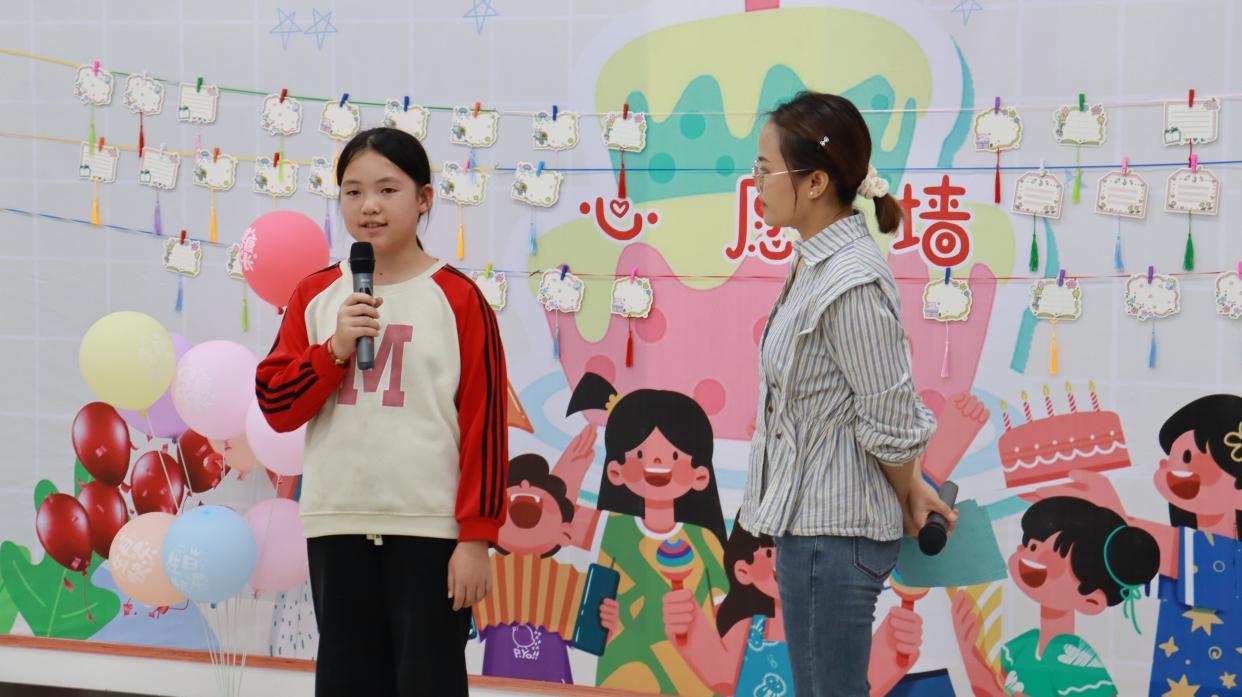 表述自己的生日愿望。