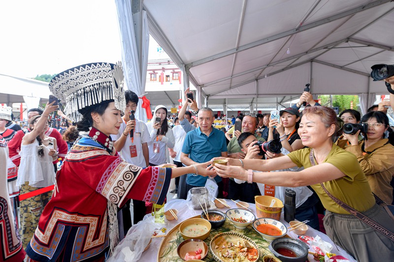 活動現場。林劍攝