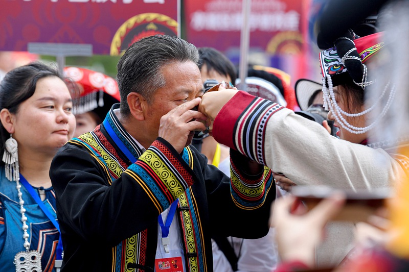 活動現場。林劍攝