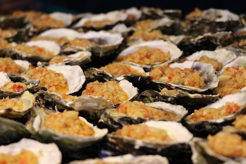 畢節人民公園美食街。