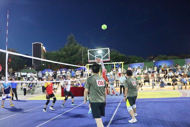 圖為比賽現場。