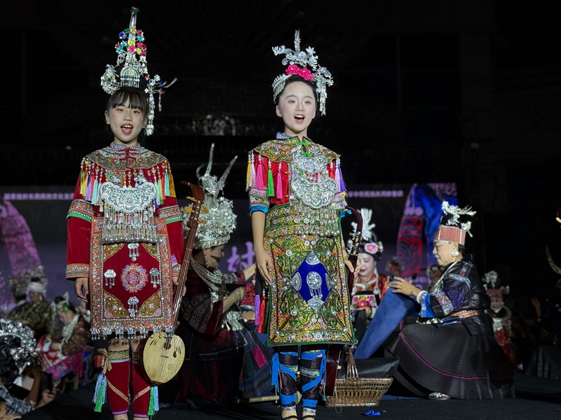 “村T”舞臺現場。