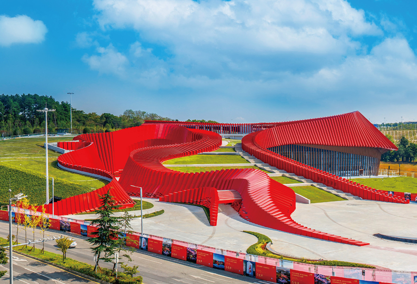 紅飄帶。貴旅集團供圖