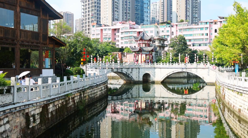 貴州西秀“文明風”吹旺“煙火氣” 。