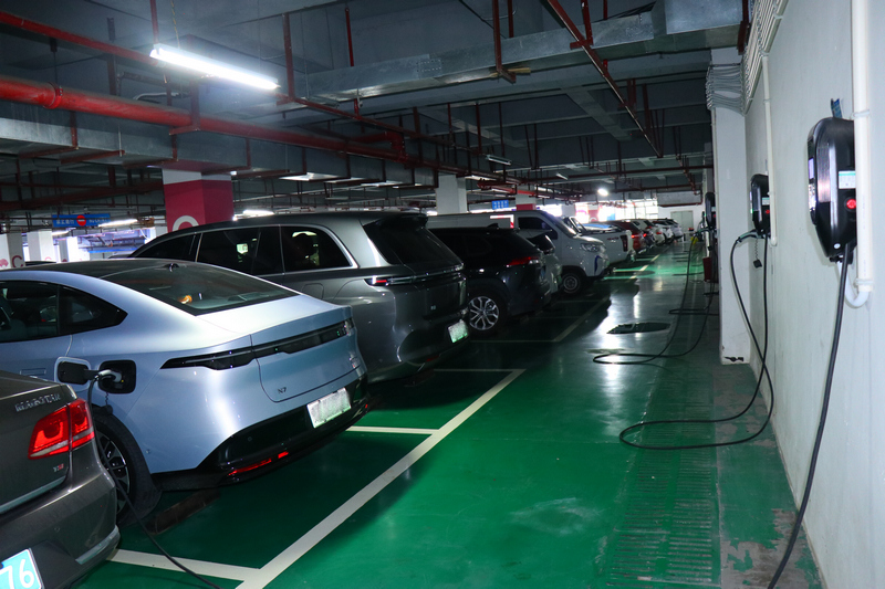 重新啟用的充電樁。