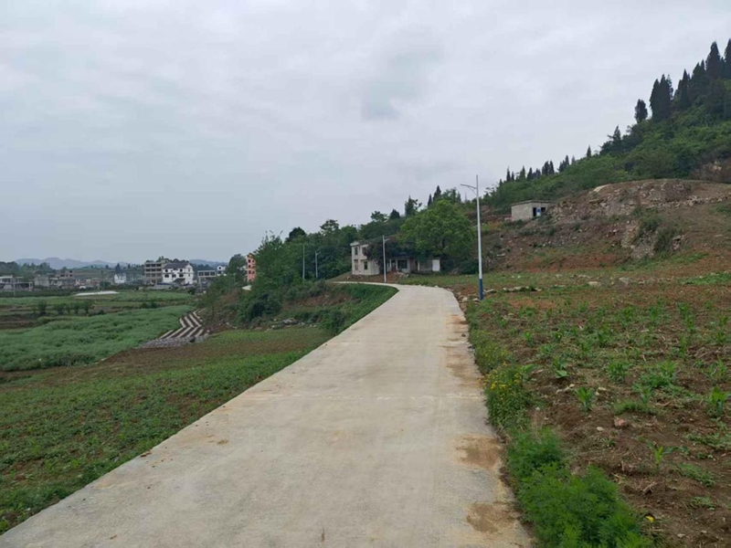 息烽縣九莊鎮清堰村洋中組機耕道.