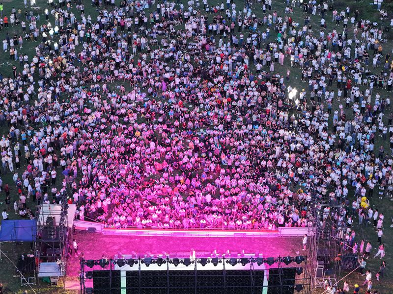 音樂會活動現場。