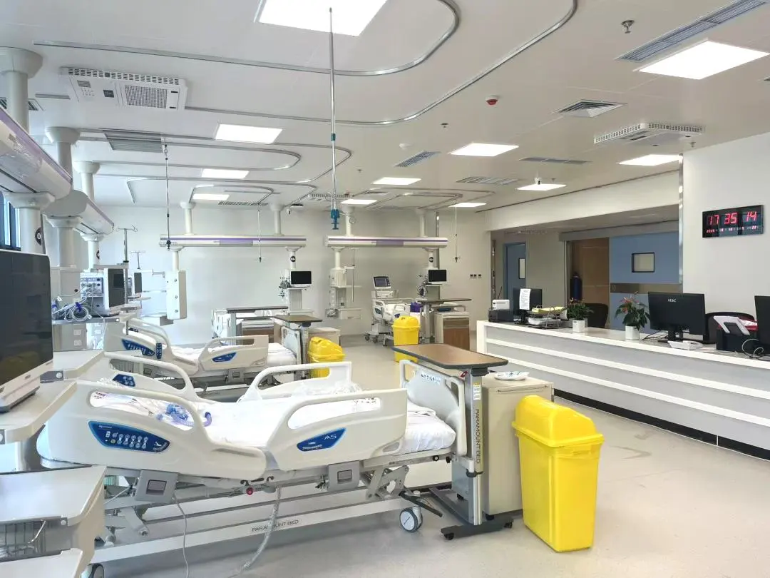 綜合大樓病房環境。