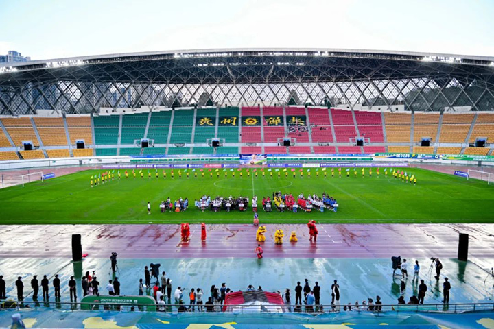 “夏訓夏賽”現場。