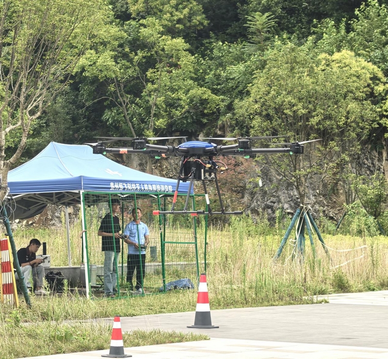 飛行訓練現場。魏容攝。