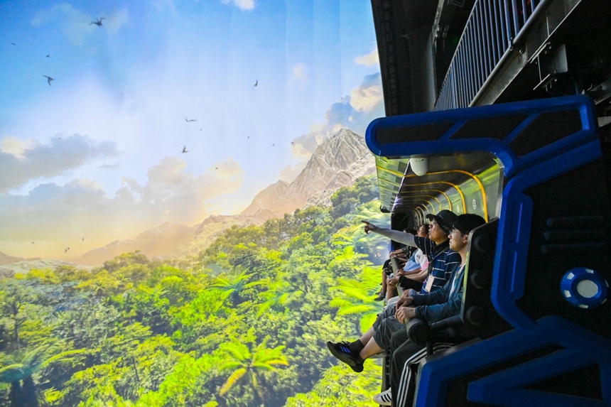 清鎮市侏羅紀恐龍小鎮。