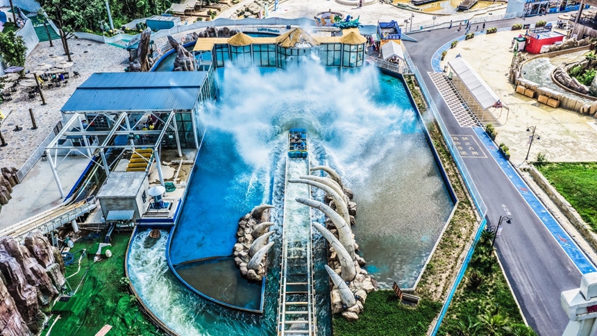 清鎮市侏羅紀恐龍小鎮。