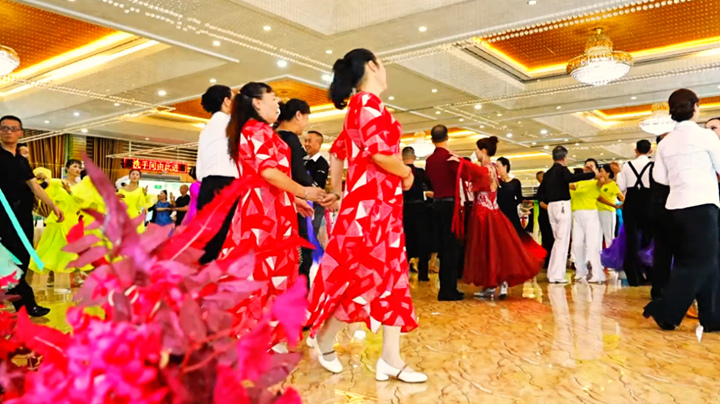 活動現場。