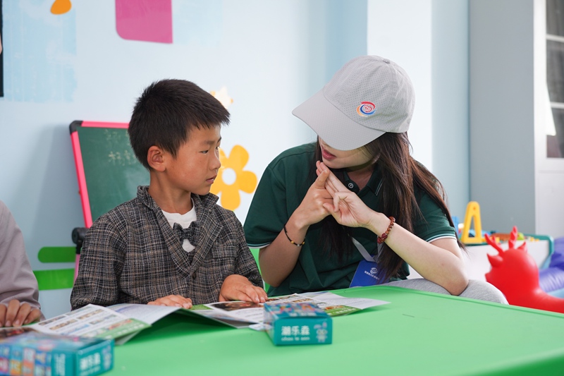 活動現場。