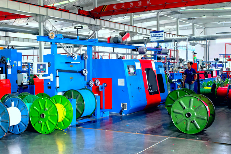 固達電線電纜（集團）生產車間。