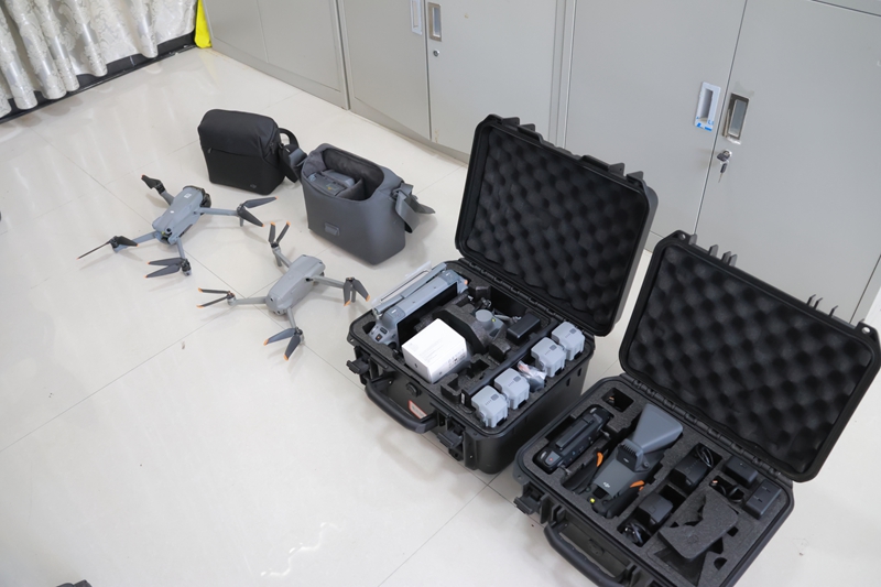 林業站的4臺無人機.JPG