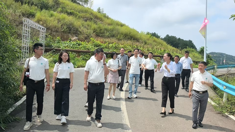 考察團到一線調研。.jpg