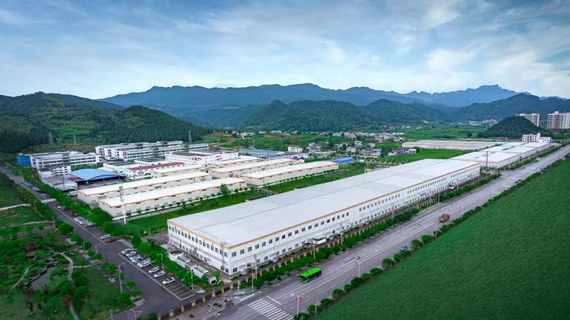 位于江口縣的貴茶茶業股份有限公司抹茶加工廠。