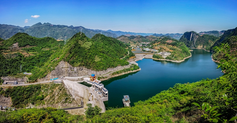 馬嶺水利樞紐工程。徐浩攝